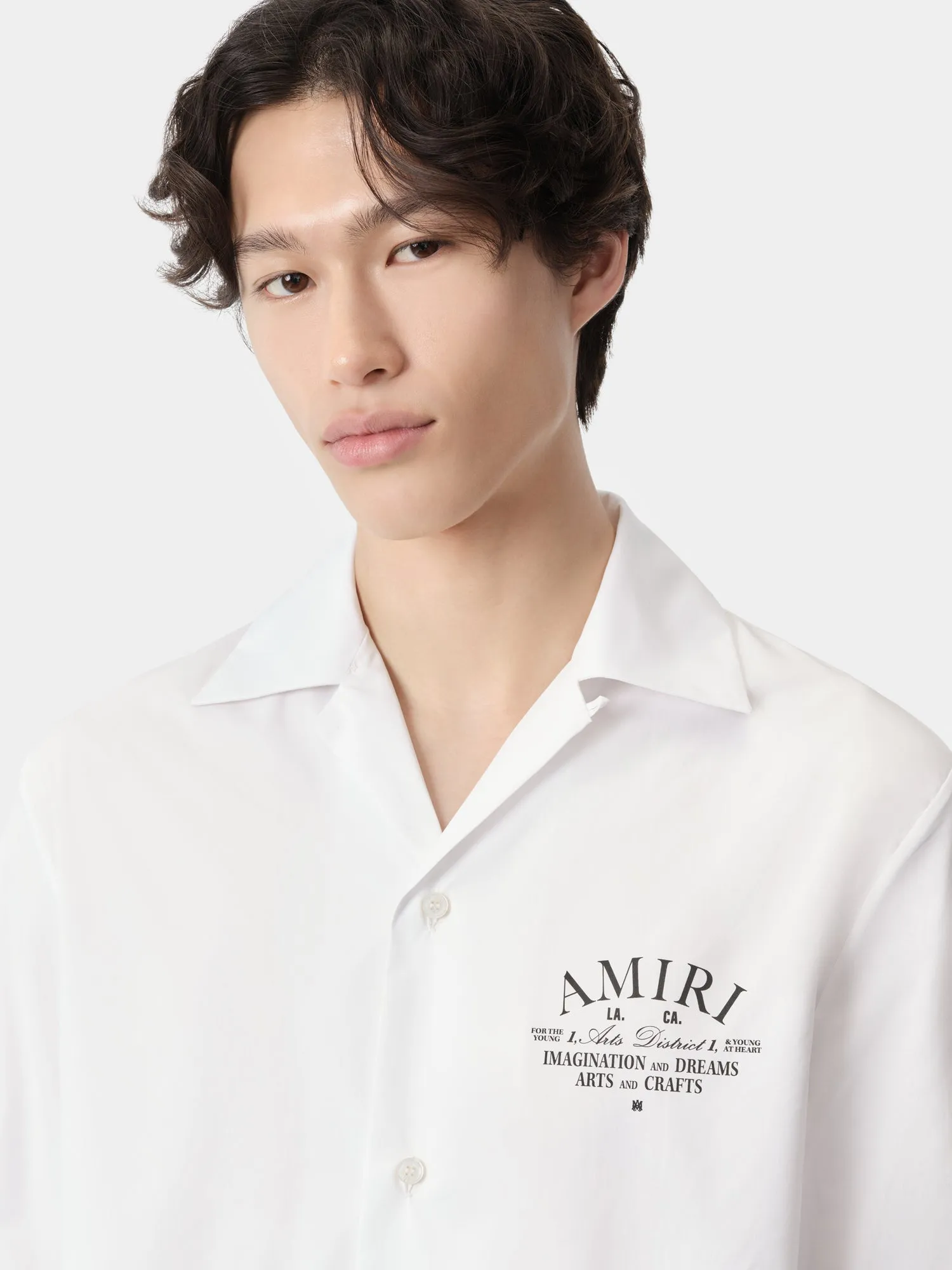 ARTS DISTRICT CAMP SHIRT - White sold by AMIRI product image thumbnail 4