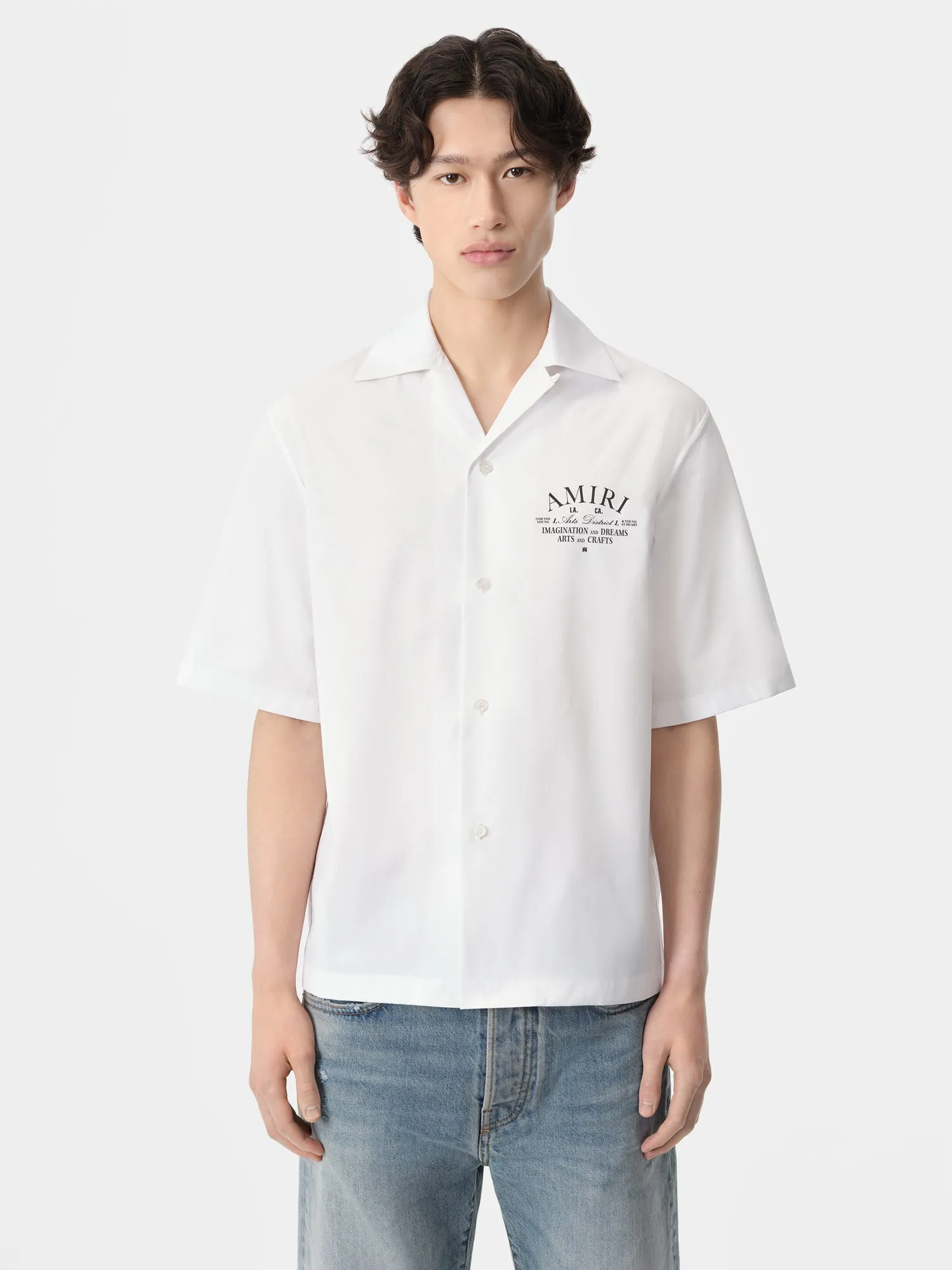 ARTS DISTRICT CAMP SHIRT - White sold by AMIRI product image thumbnail 2