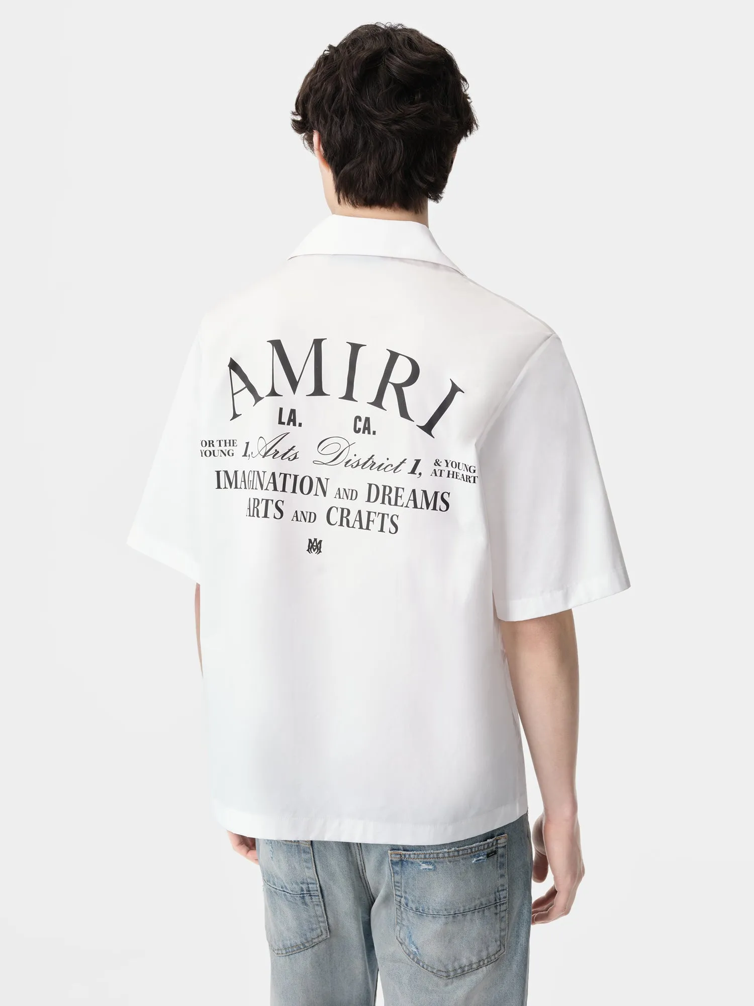ARTS DISTRICT CAMP SHIRT - White sold by AMIRI product image thumbnail 3
