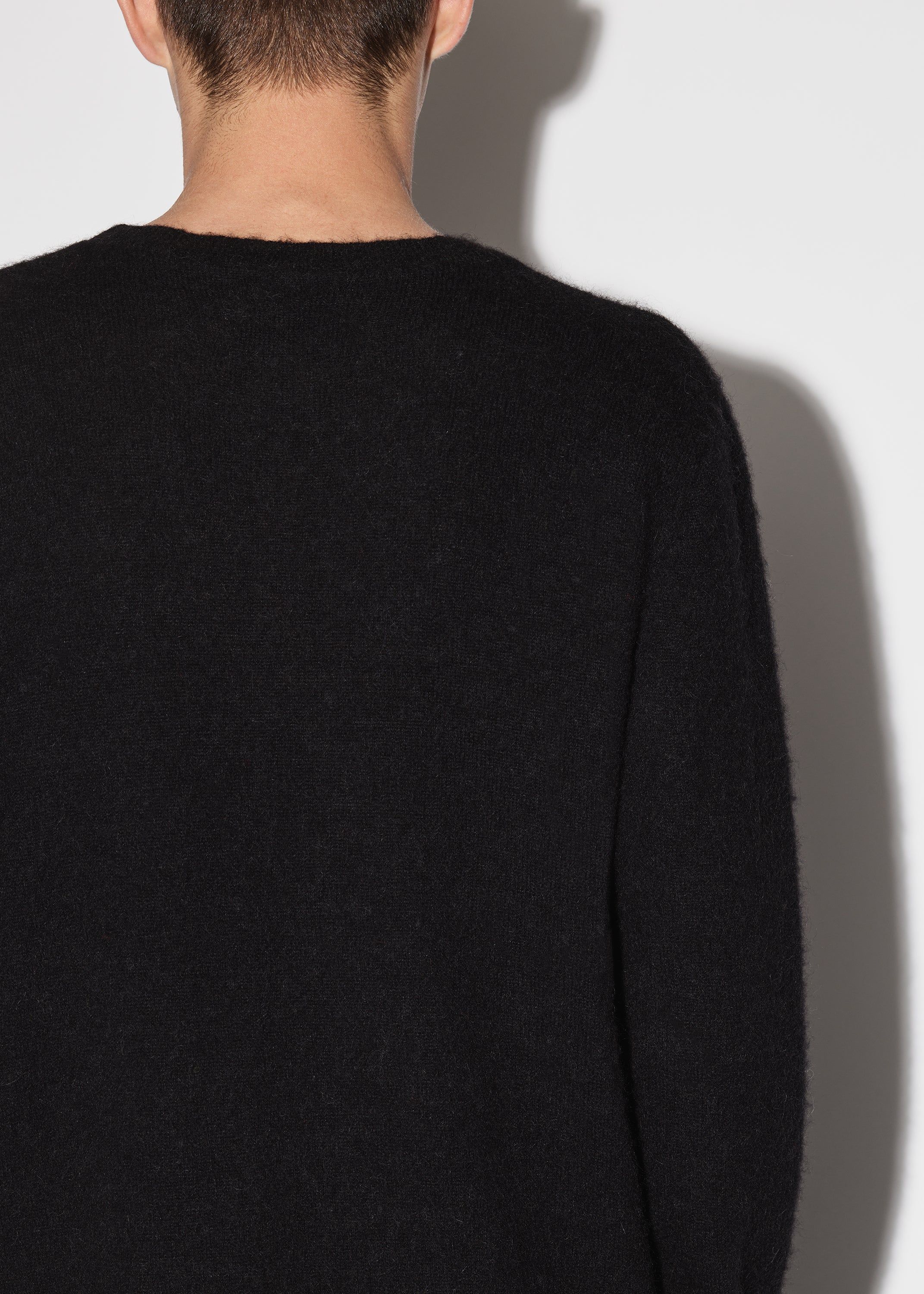 CHECKERED HEM CREW - BLACK sold by AMIRI product image thumbnail 5