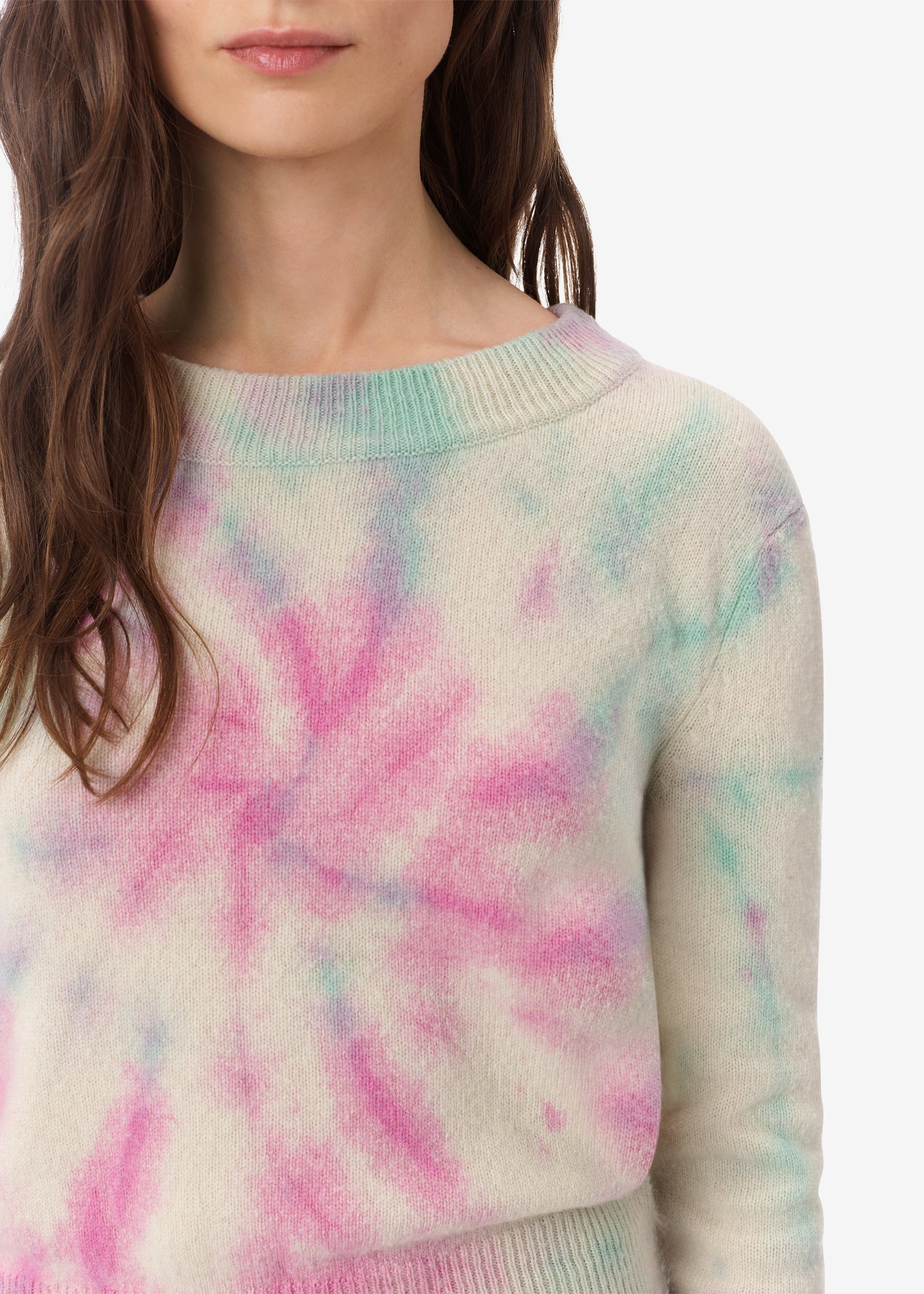 WOMEN - TIE DYE CASHMERE CREWNECK - MULTI sold by AMIRI product image thumbnail 5