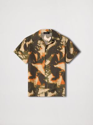 ALL OVER CAMO CAMP SHIRT - TAN sold by AMIRI
