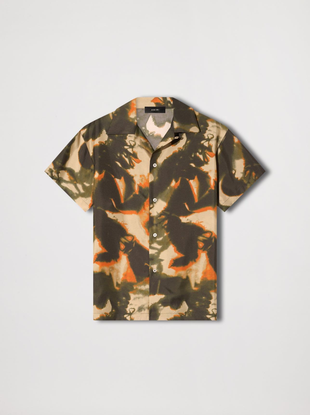 ALL OVER CAMO CAMP SHIRT - TAN sold by AMIRI