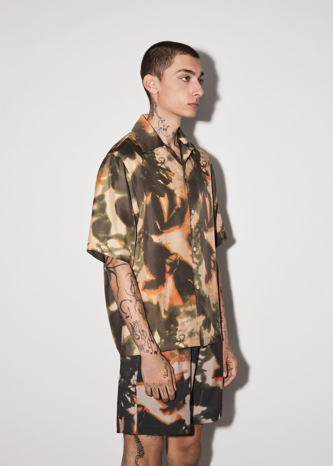 ALL OVER CAMO CAMP SHIRT - TAN sold by AMIRI product image thumbnail 5