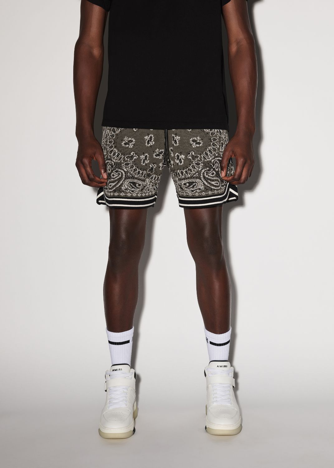 BANDANA SHORTS - GREEN sold by AMIRI product image thumbnail 2
