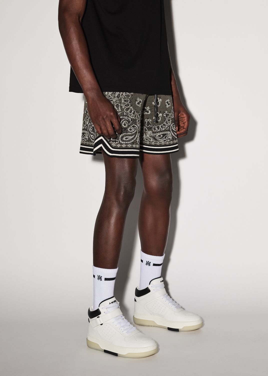 BANDANA SHORTS - GREEN sold by AMIRI product image thumbnail 3