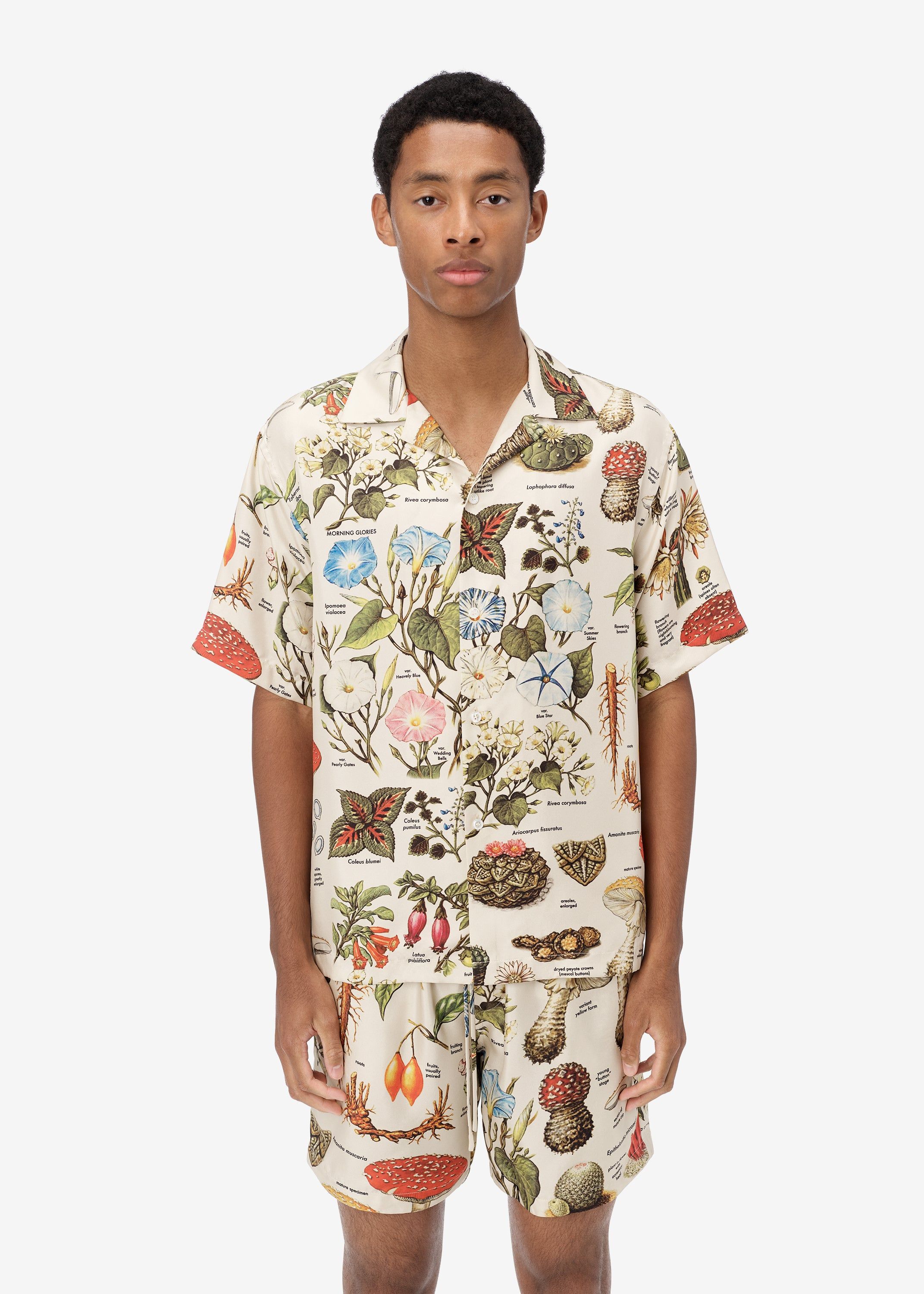 PSYCHEDELIC SHORT SLEEVE SHIRT - Natural sold by AMIRI product image thumbnail 3
