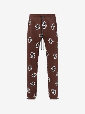 PAISLEY ALL OVER SWEATPANT - DARK BROWN sold by AMIRI