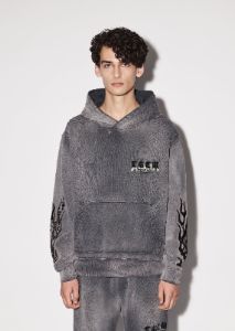 T.G.C.W. FLAMES HOODIE - BLACK sold by AMIRI