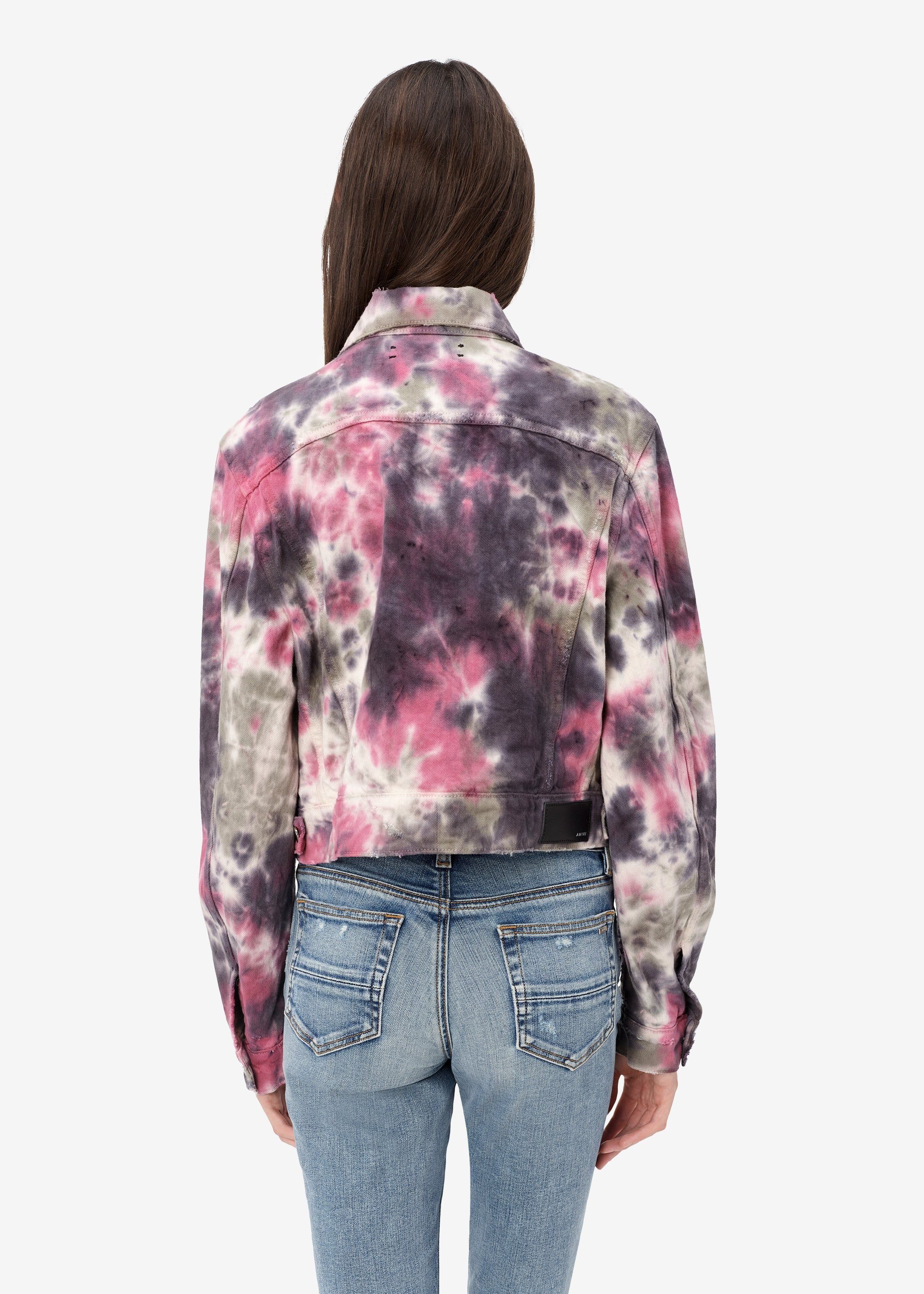 TIE DYE DENIM TRUCKER - MULTI sold by AMIRI product image thumbnail 4