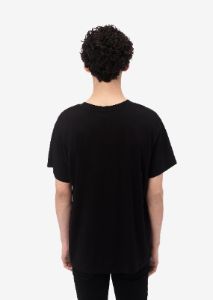 AMIRI CORE LOGO TEE - BLACK / RED sold by AMIRI