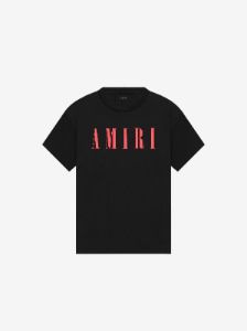 AMIRI CORE LOGO TEE - BLACK / RED sold by AMIRI