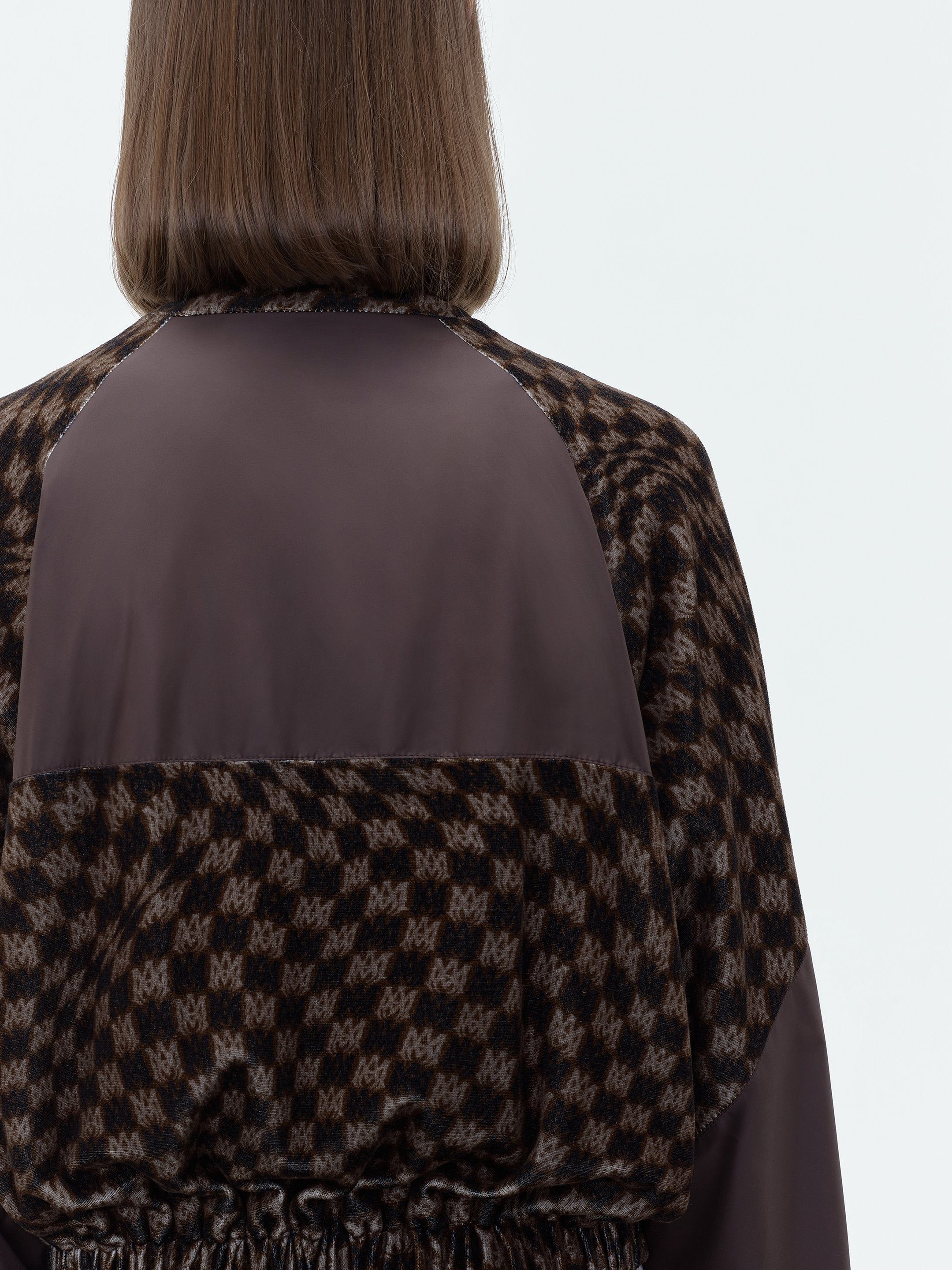 WOMEN - RETRO ZIP UP TRACK JACKET - BROWN MULTI sold by AMIRI product image thumbnail 7