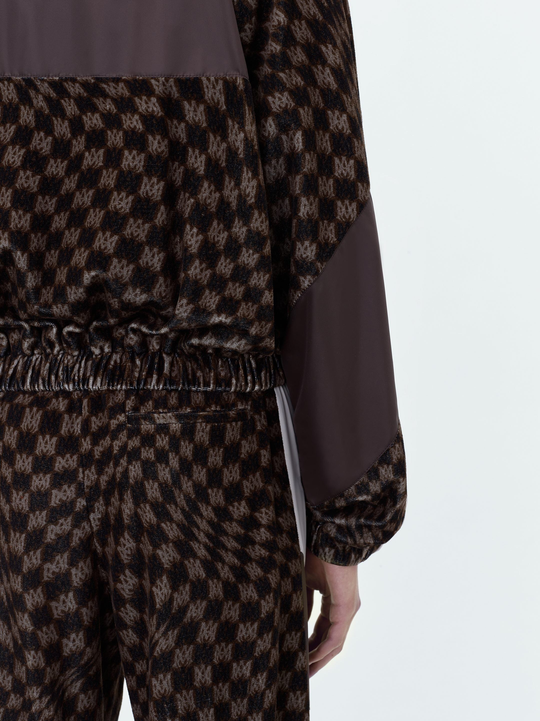 WOMEN - RETRO ZIP UP TRACK JACKET - BROWN MULTI sold by AMIRI product image thumbnail 8