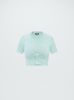 WOMEN - SEAMLESS KNIT SHIRT - MINT sold by AMIRI