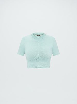 WOMEN - SEAMLESS KNIT SHIRT - MINT sold by AMIRI