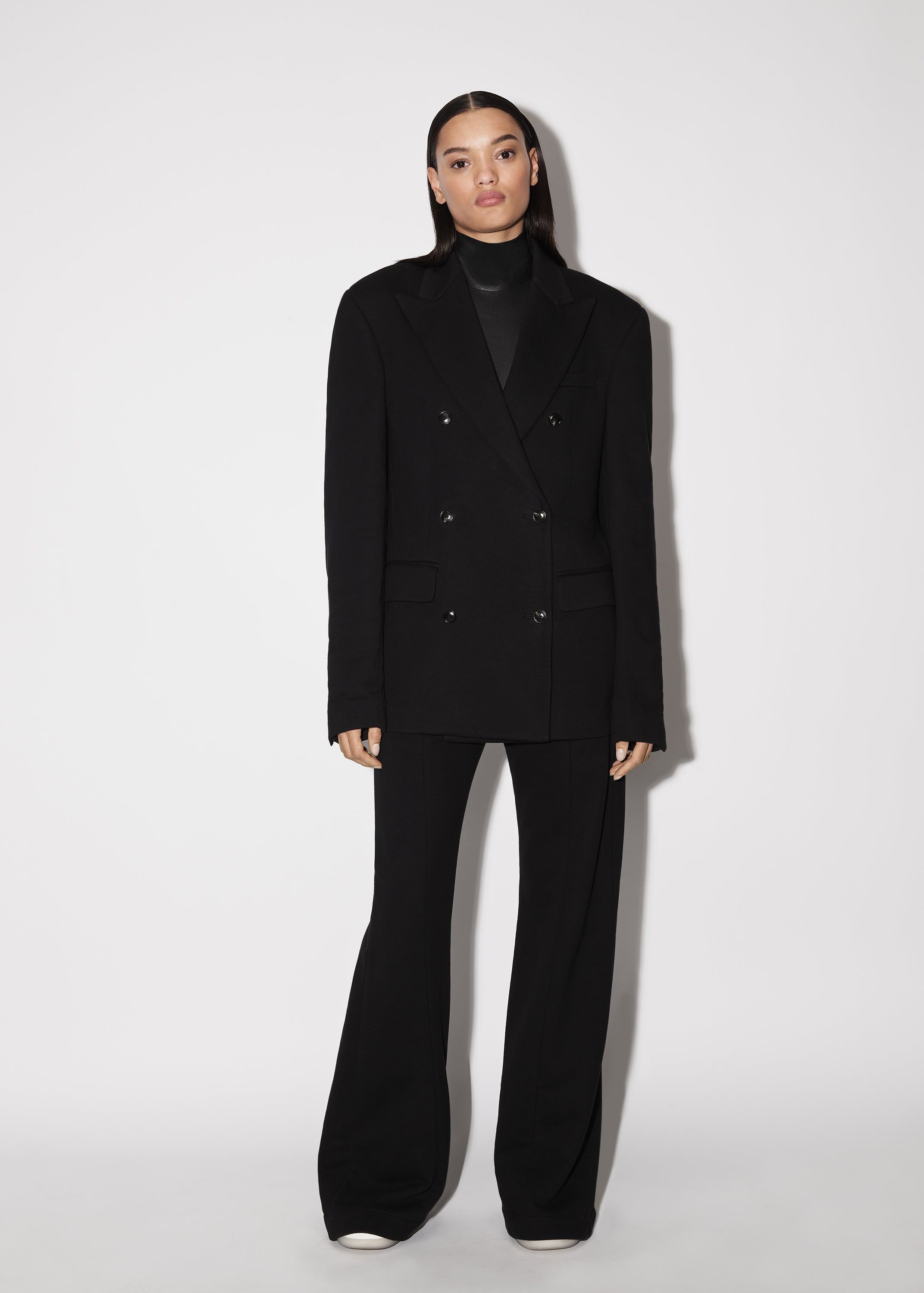 WOMEN - DOUBLE BREASTED BLAZER - BLACK sold by AMIRI product image thumbnail 2