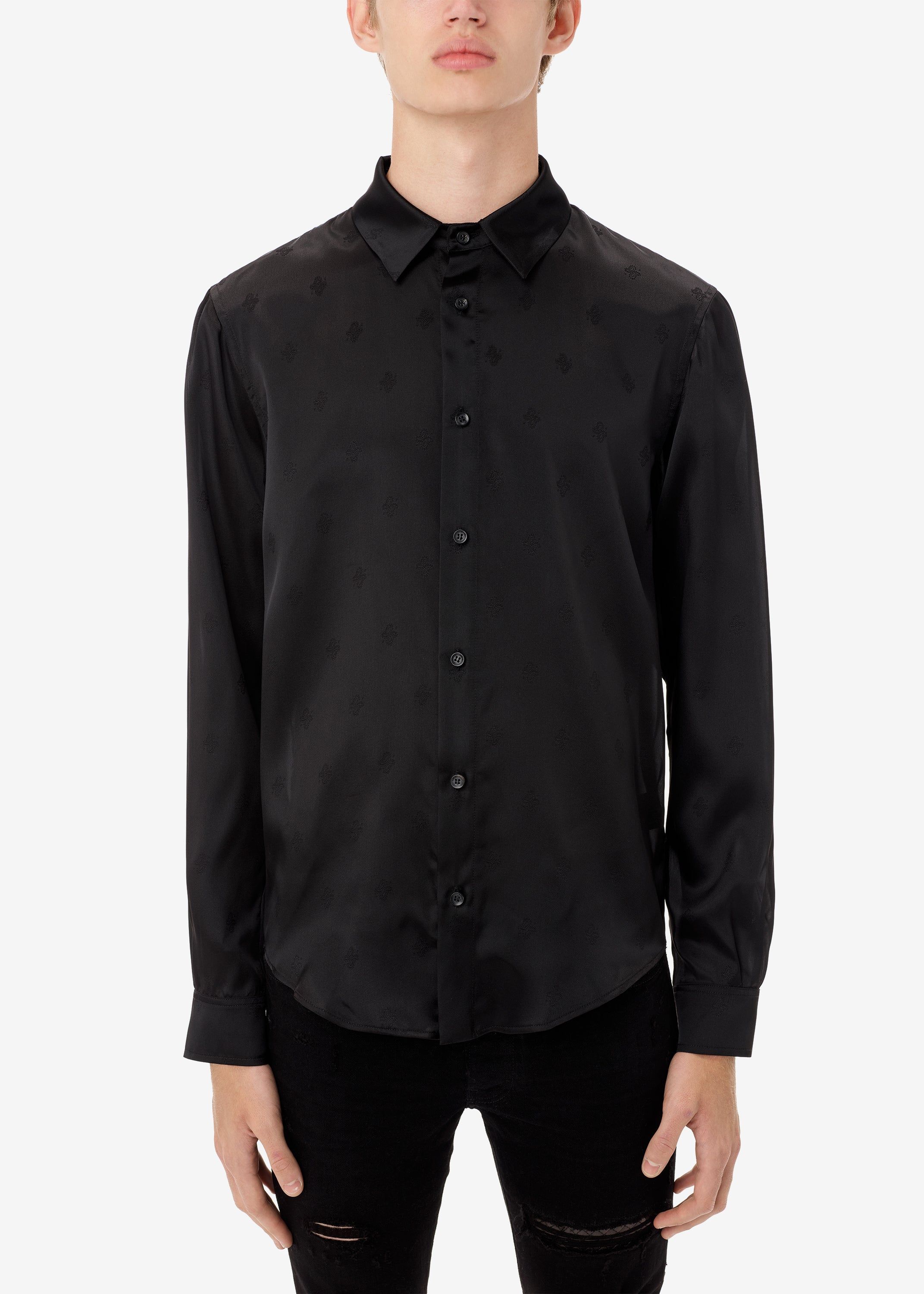 Exclusive Micro Paisley Shirt - Black sold by AMIRI product image thumbnail 2