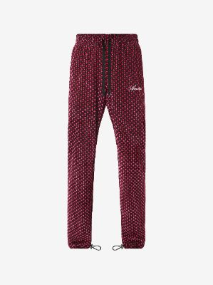 VELOUR TRACK PANTS - PINK sold by AMIRI