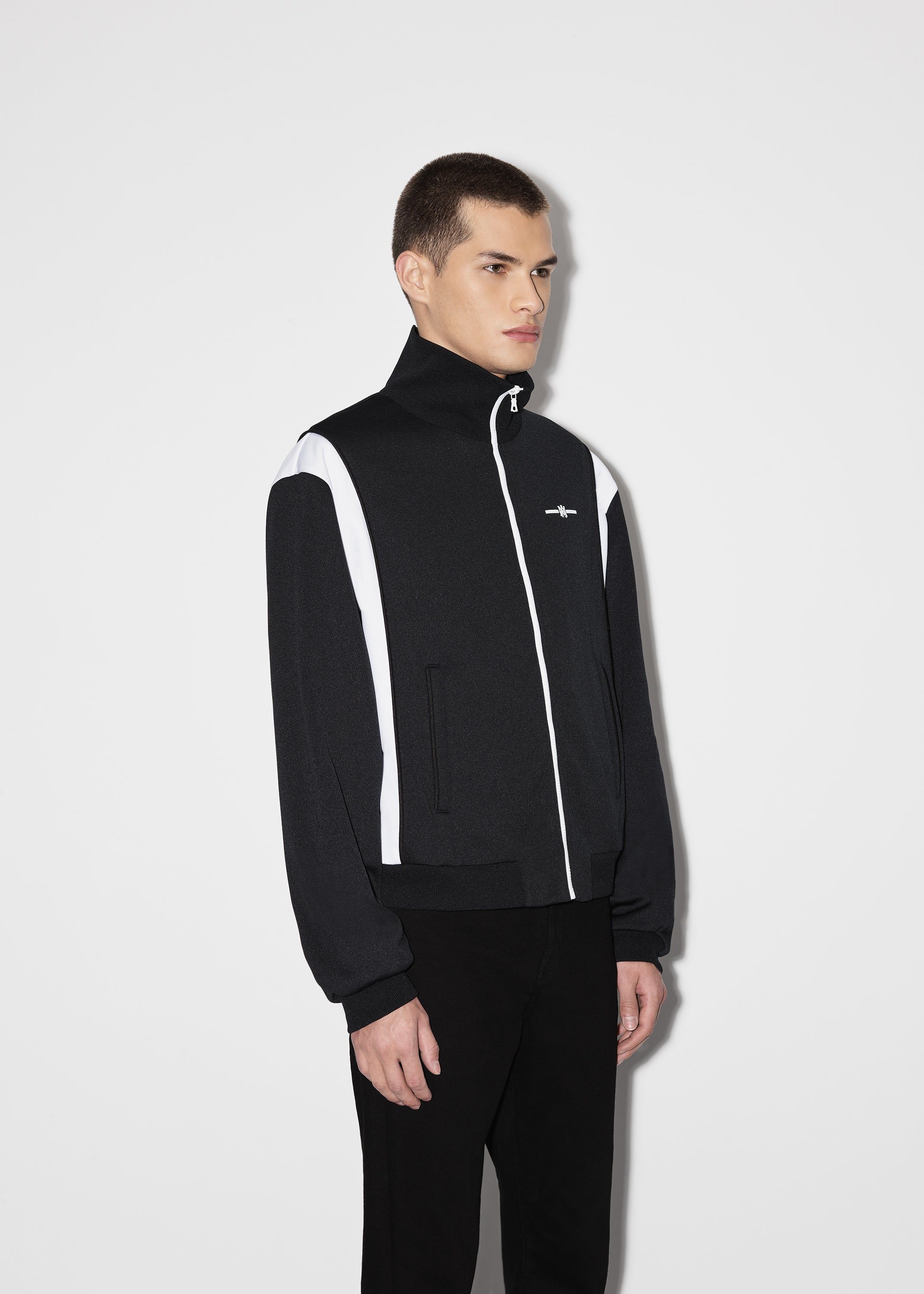 ALWAYS ON POINT TRACK JACKET - BLACK sold by AMIRI product image thumbnail 4