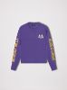 AMIRI EXCLUSIVE BEVERLY HILLS LONG SLEEVE TEE - BLACK / PURPLE sold by AMIRI