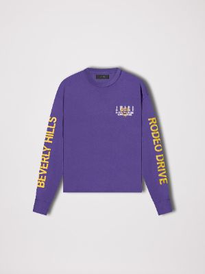 AMIRI BONES LONG SLEEVE TEE - BLACK / ORANGE | Parallel