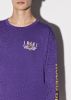 AMIRI EXCLUSIVE BEVERLY HILLS LONG SLEEVE TEE - BLACK / PURPLE sold by AMIRI
