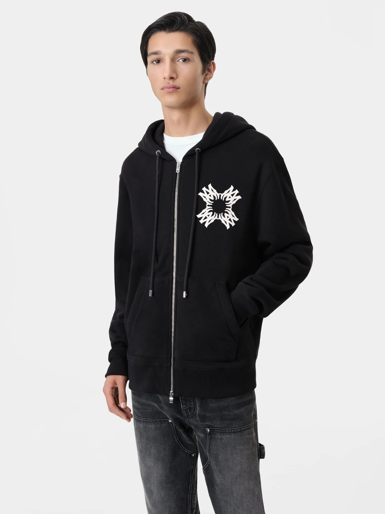 MA QUAD ZIP UP HOODIE - Black sold by AMIRI product image thumbnail 2