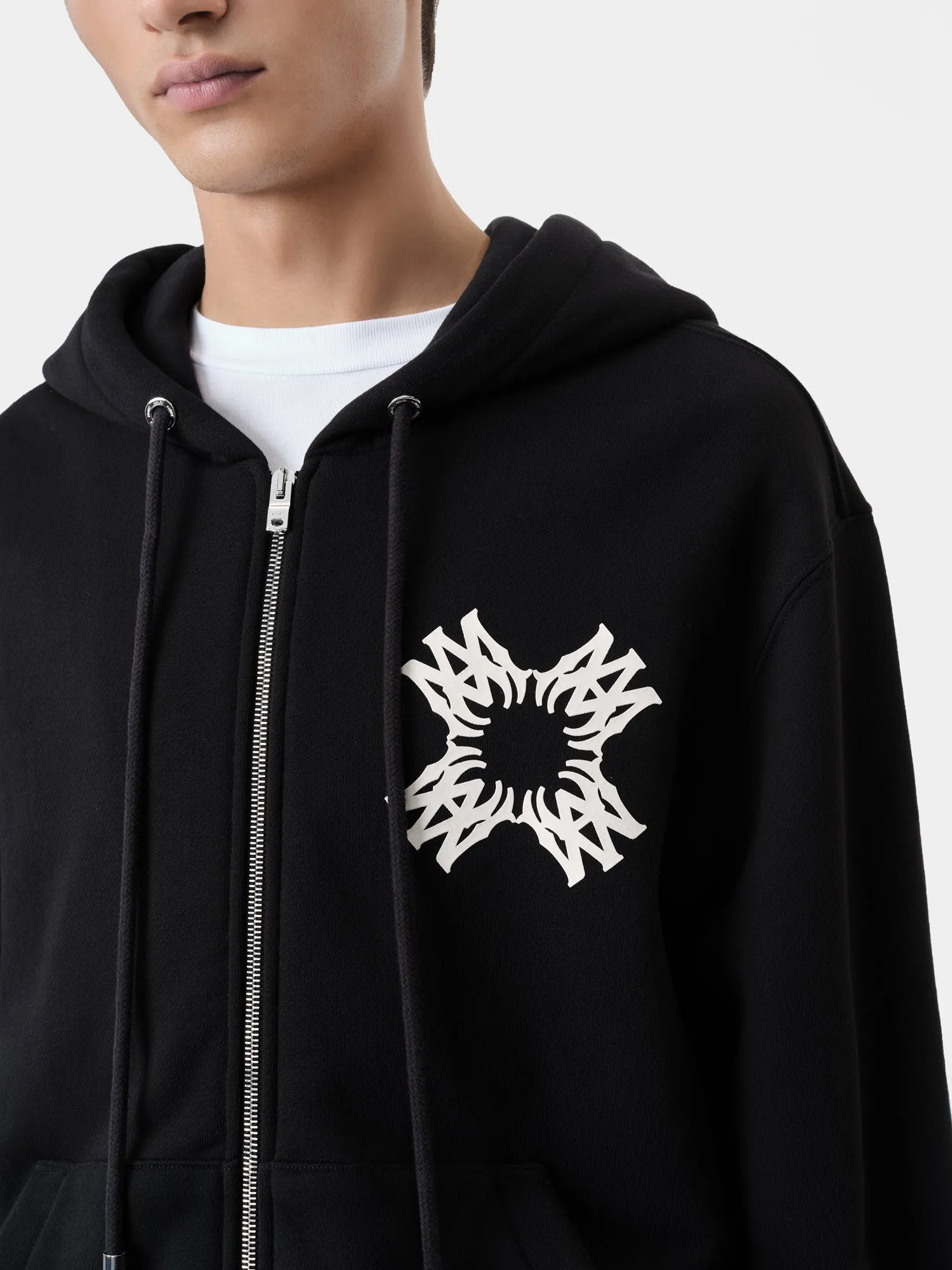 MA QUAD ZIP UP HOODIE - Black sold by AMIRI product image thumbnail 4