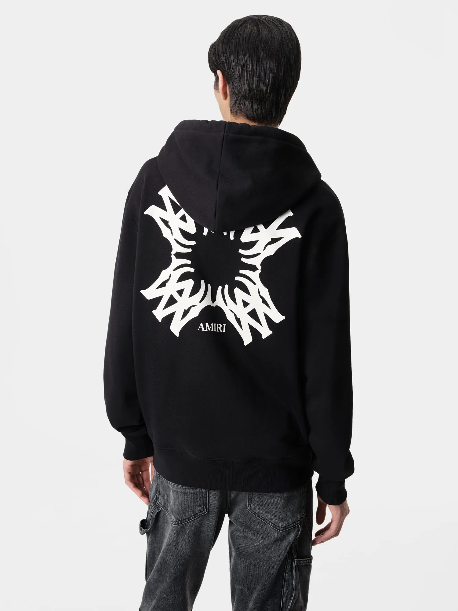 MA QUAD ZIP UP HOODIE - Black sold by AMIRI product image thumbnail 3