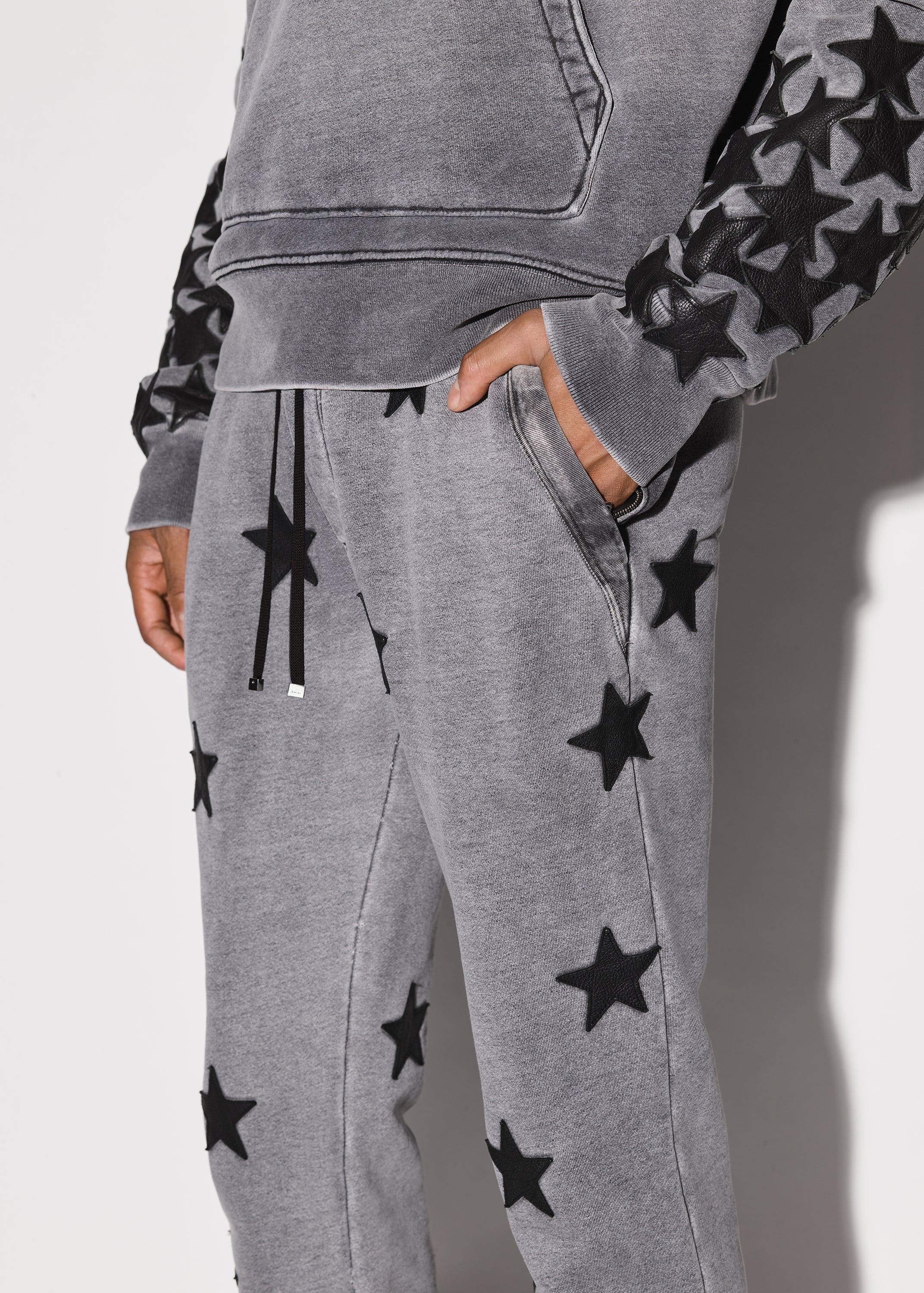 CHEMIST STAR SWEATPANTS - HEATHER GREY sold by AMIRI product image thumbnail 5