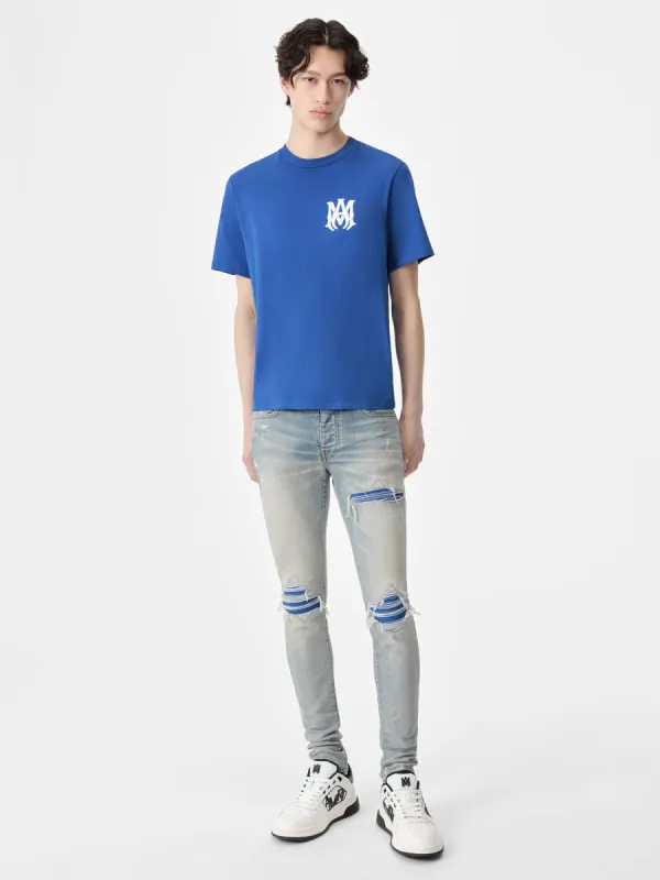 MA CORE LOGO TEE - Blue sold by AMIRI
