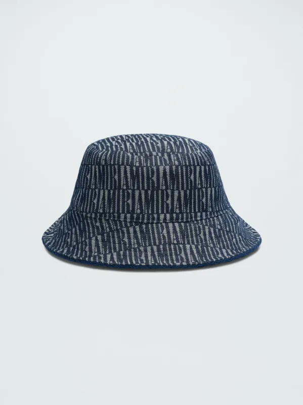 AMIRI JACQUARD BUCKET HAT - WASHED_INDIGO | Parallel
