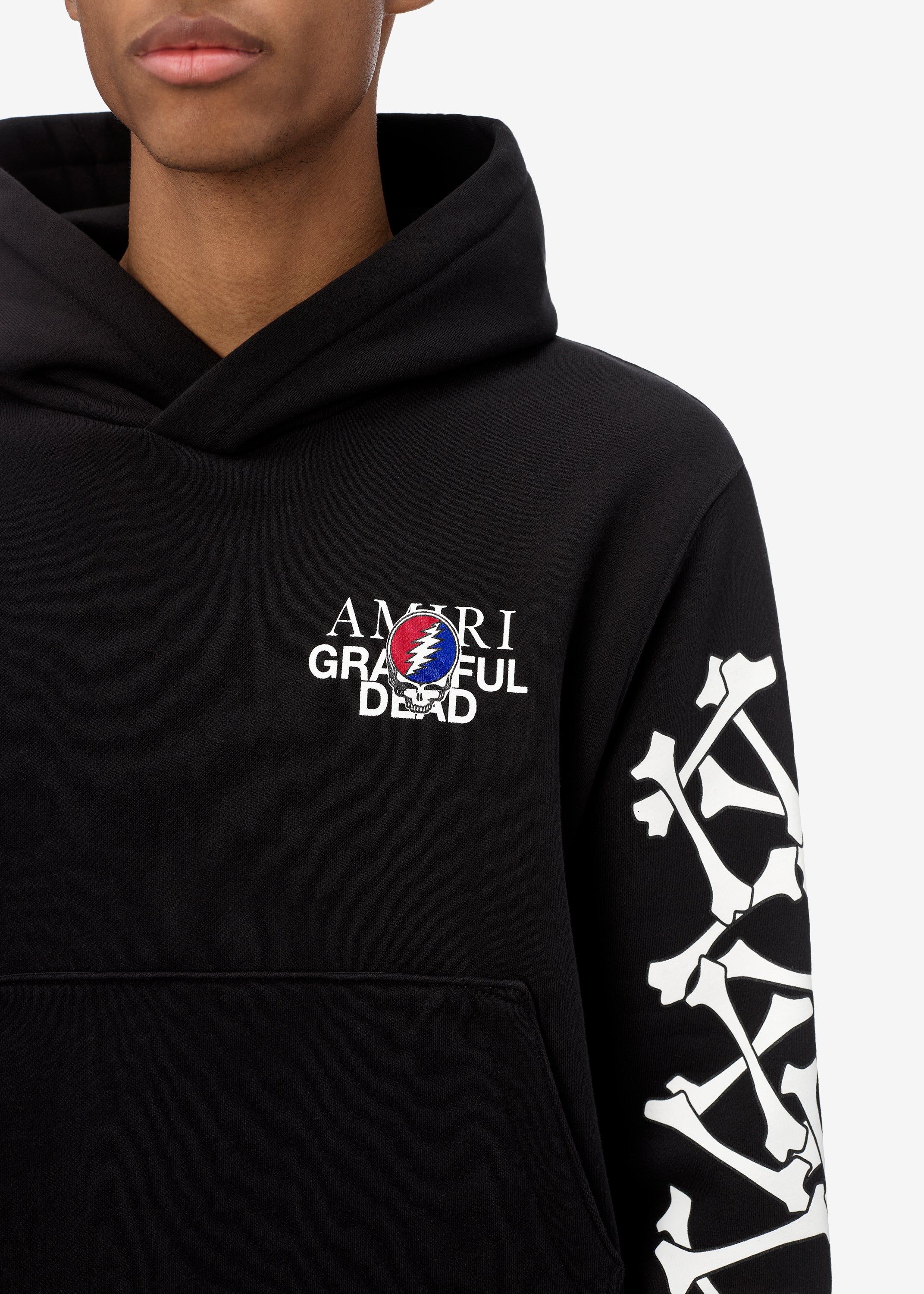 GRATEFUL DEAD BONES HOODIE - BLACK sold by AMIRI product image thumbnail 5
