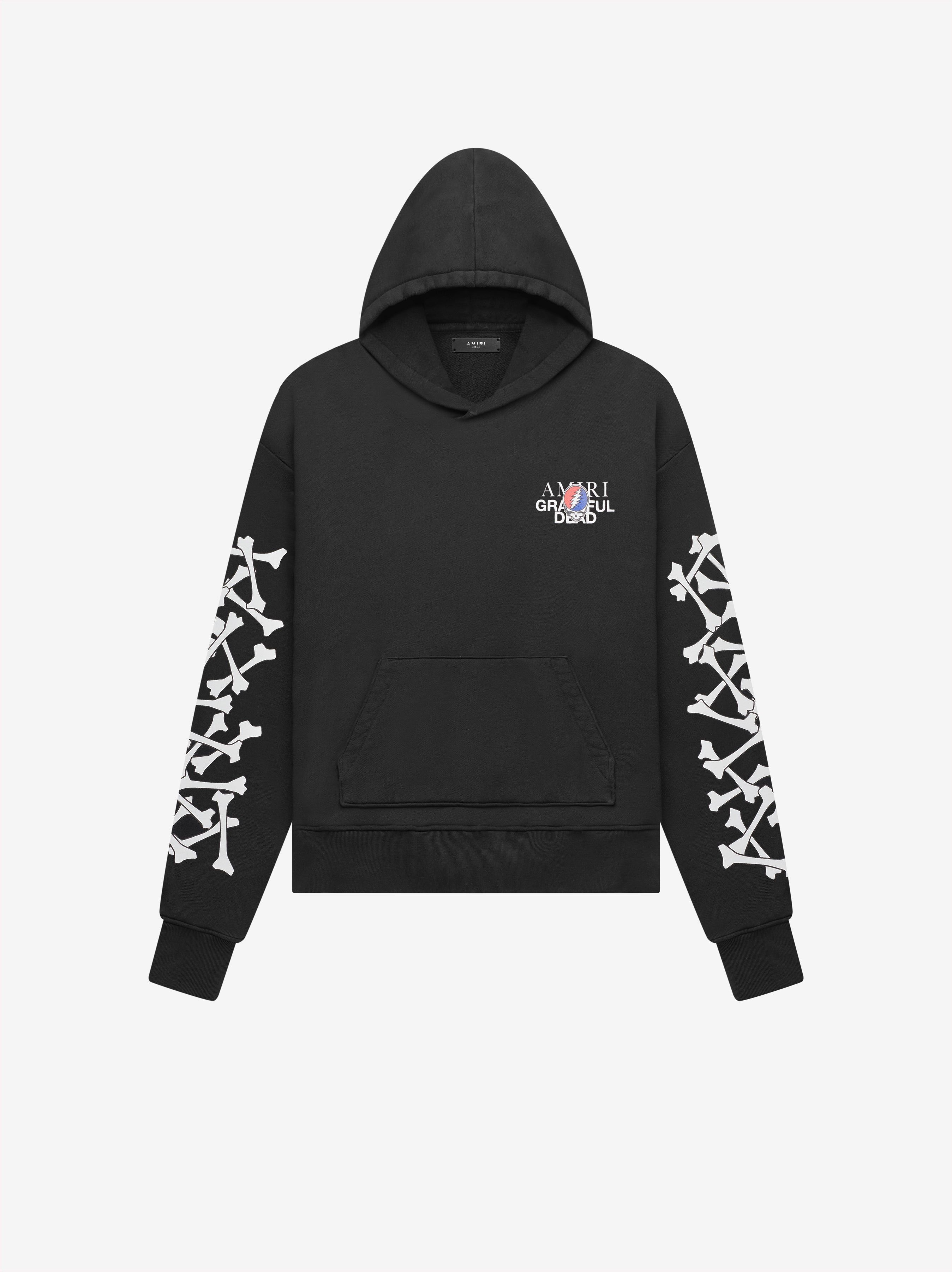 GRATEFUL DEAD BONES HOODIE - BLACK sold by AMIRI