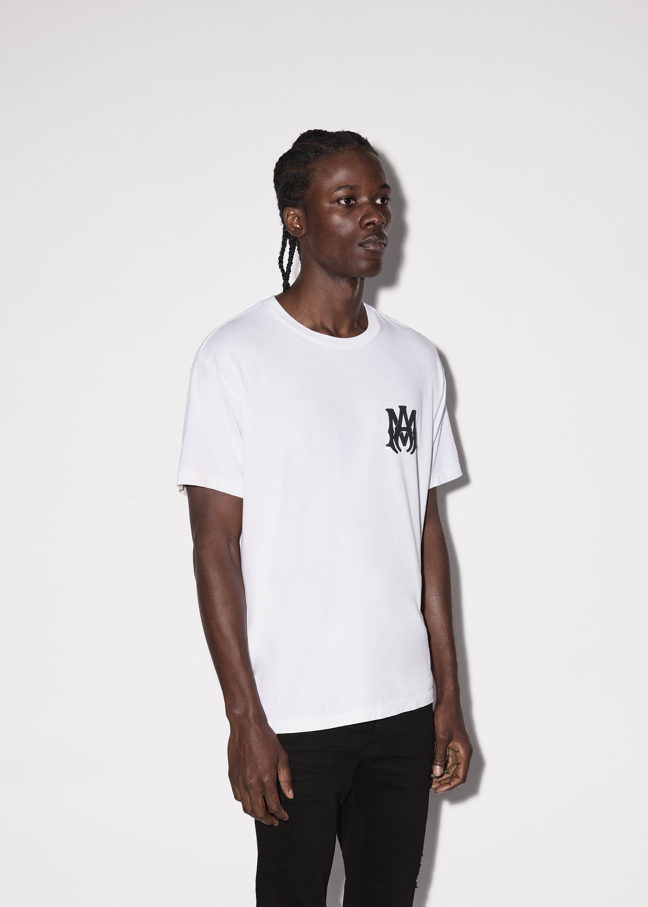 M.A. CORE LOGO TEE - WHITE sold by AMIRI product image thumbnail 3