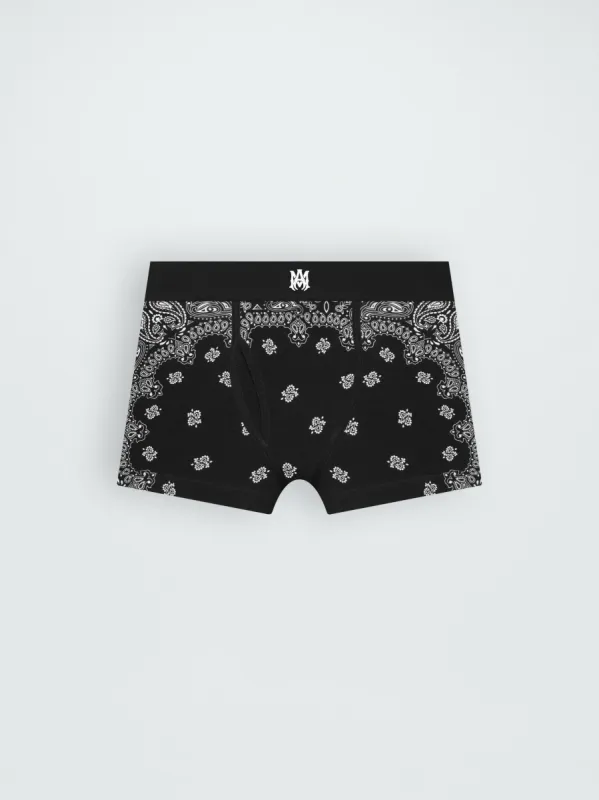 BANDANA BRIEFS - BLACK made by AMIRI