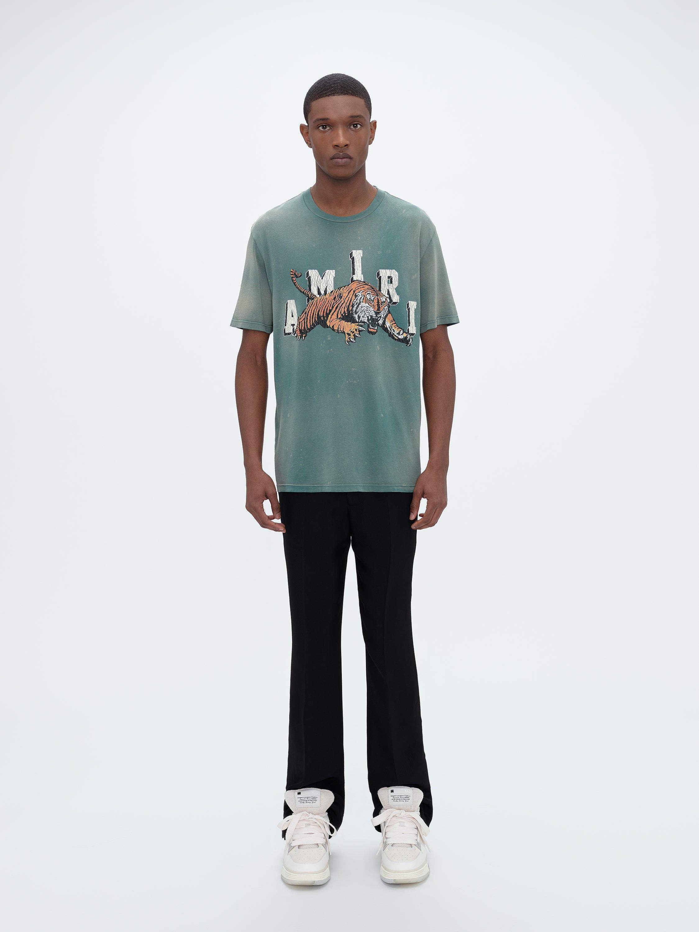 VINTAGE TIGER TEE - GREEN sold by AMIRI product image thumbnail 2