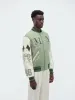 MA ANGEL VARSITY JACKET - Mineral Green sold by AMIRI