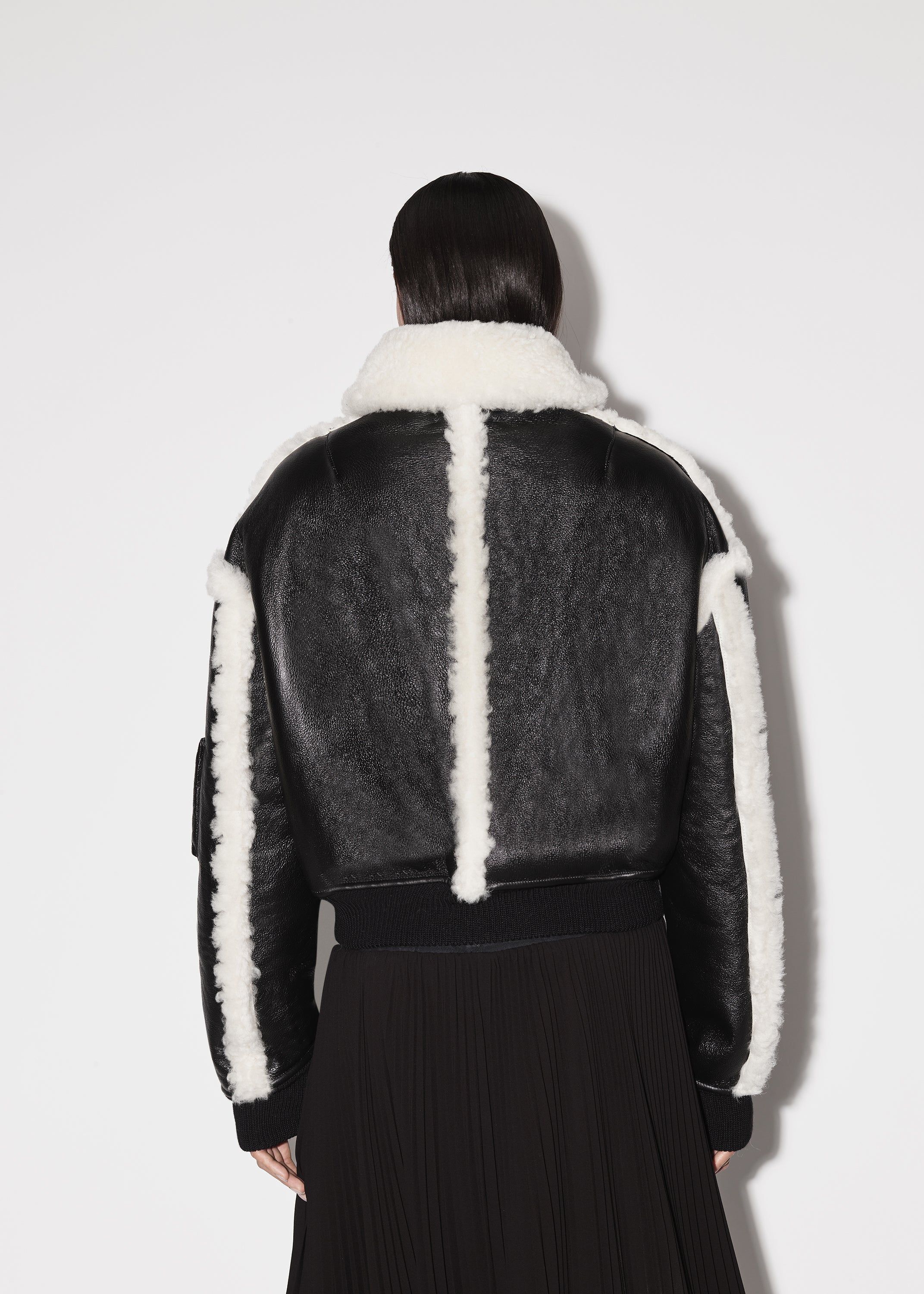 WOMEN - BOMBER - BLACK sold by AMIRI product image thumbnail 5