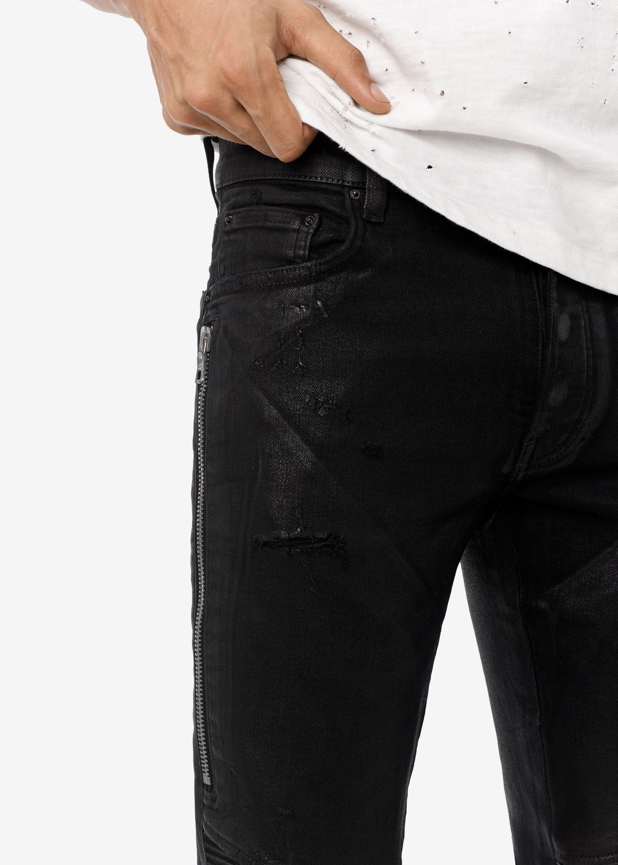 MX2 BLACK WAXED JEAN - Black Wax sold by AMIRI product image thumbnail 5