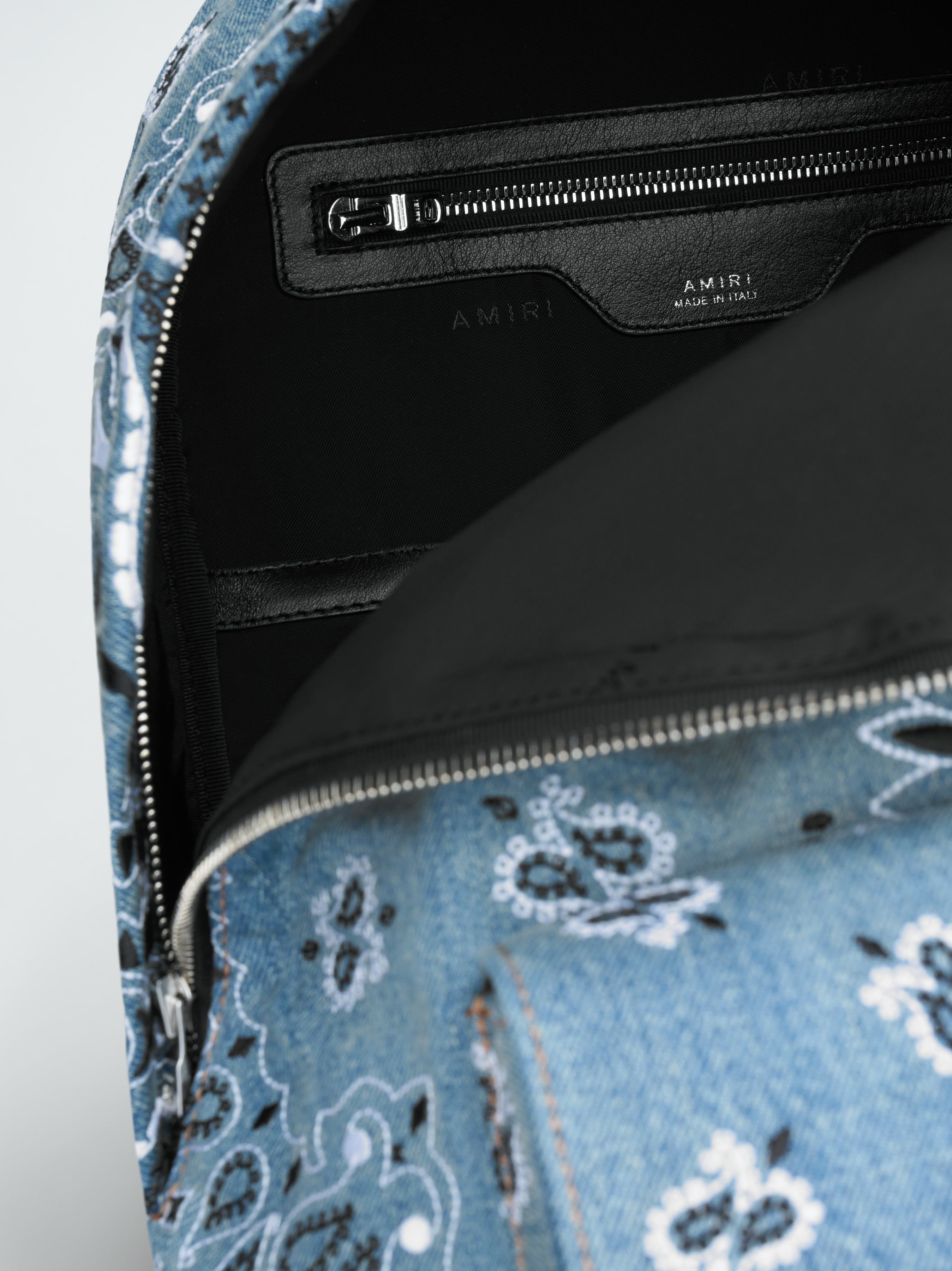 BANDANA DENIM BACKPACK - CLAY_INDIGO sold by AMIRI product image thumbnail 4
