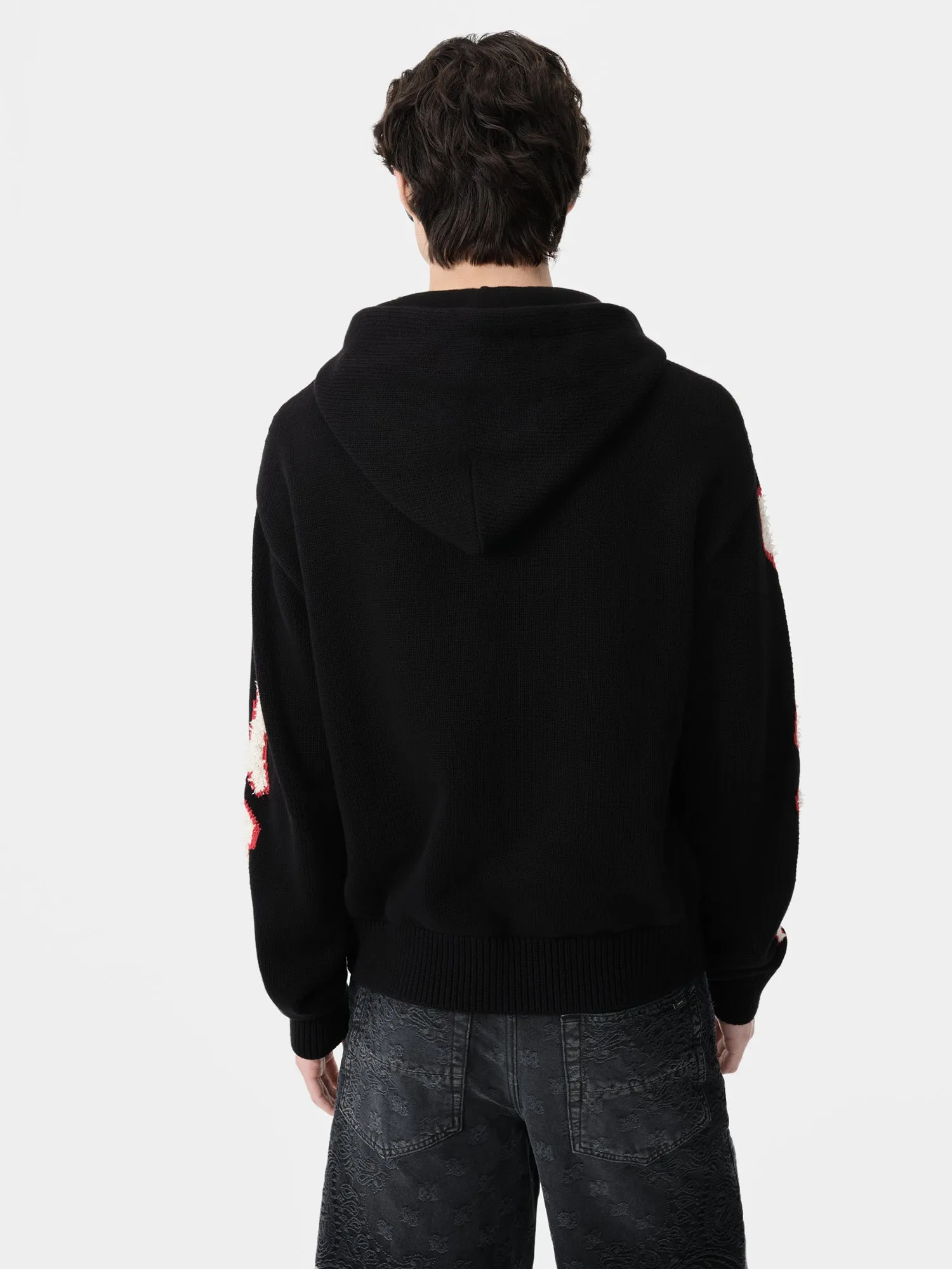 BONES HOODIE - Black sold by AMIRI product image thumbnail 3