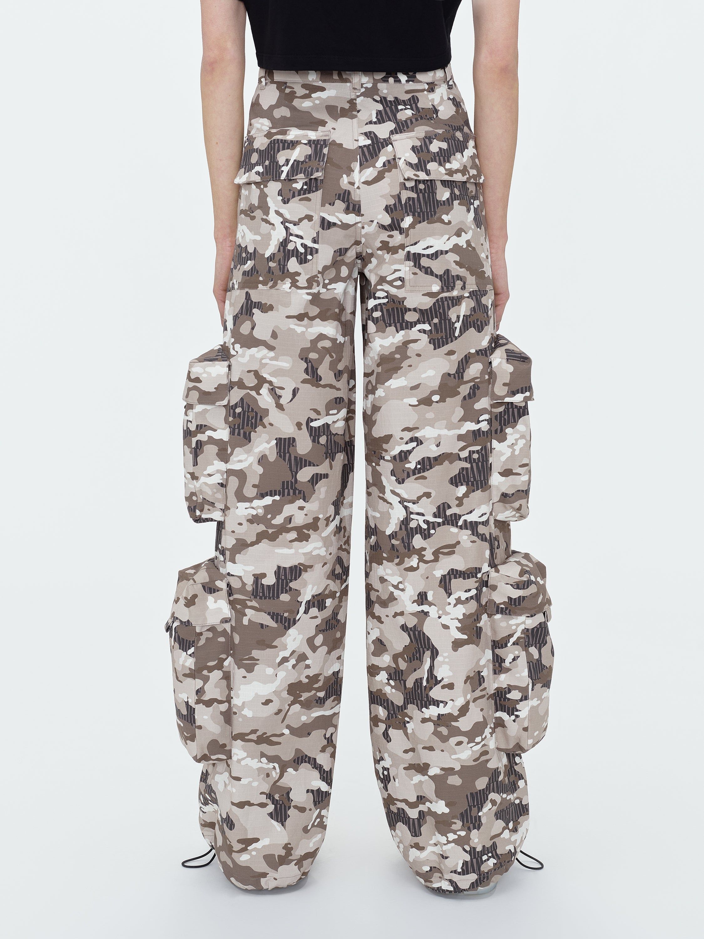 WOMEN - CAMO BAGGY CARGO TROUSER - GREEN CAMO sold by AMIRI product image thumbnail 5
