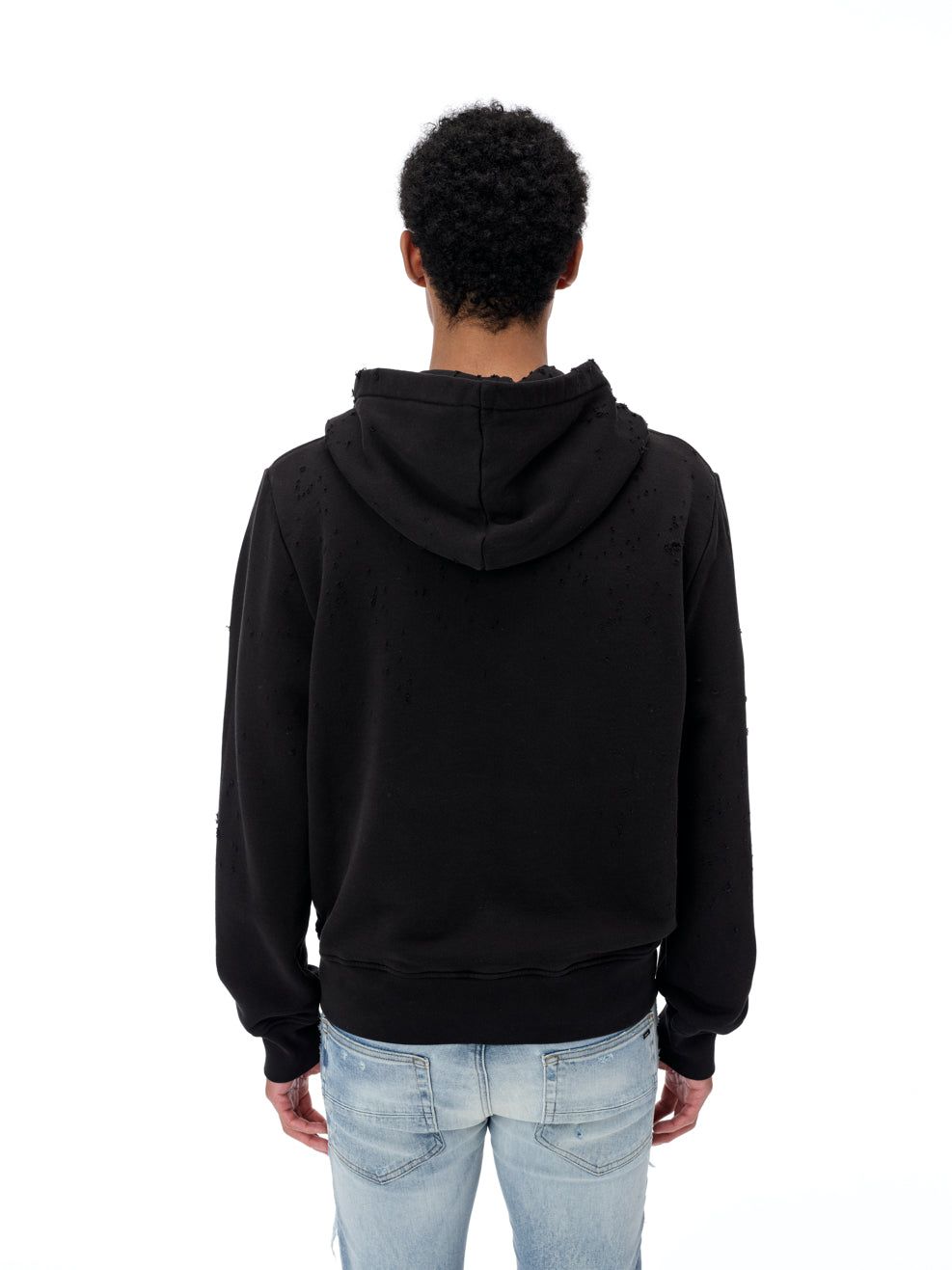 Shotgun Zip Hoodie - Black sold by AMIRI product image thumbnail 5