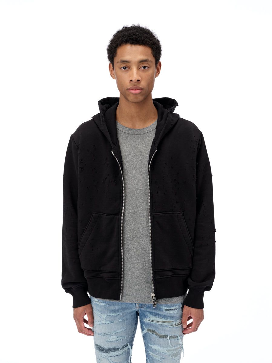 Shotgun Zip Hoodie - Black sold by AMIRI product image thumbnail 2
