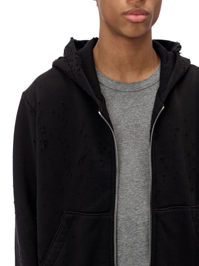 Shotgun Zip Hoodie - Black sold by AMIRI product image thumbnail 3