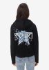 WOMEN - PAISLEY STAR HOODIE - BLACK sold by AMIRI