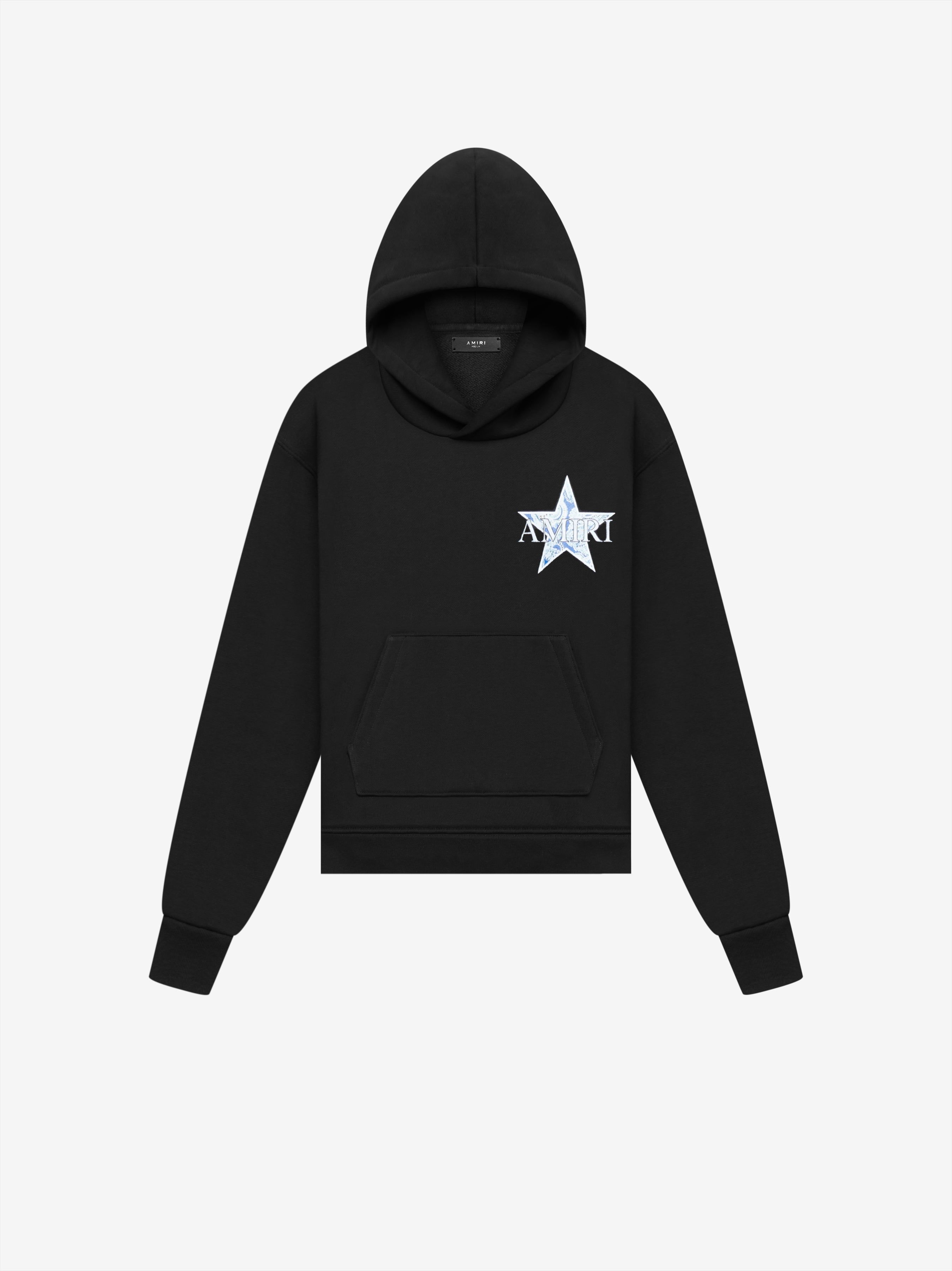 WOMEN - PAISLEY STAR HOODIE - BLACK sold by AMIRI