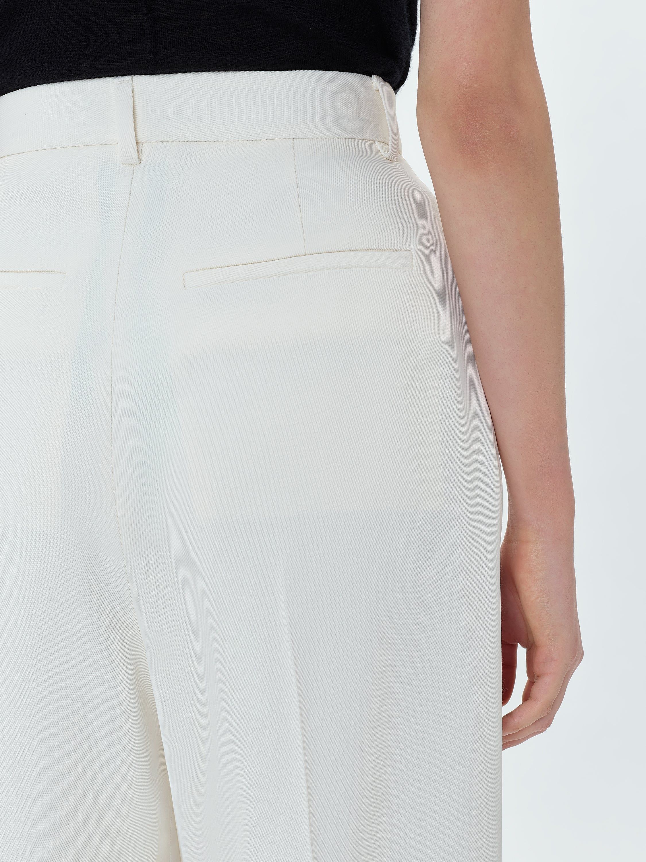 WOMEN - DOUBLE PLEATED TROUSERS - ALABASTER sold by AMIRI product image thumbnail 8